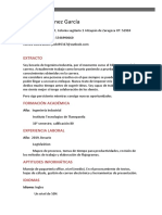 Plantilla de Curriculum Vitae para Estudiantes