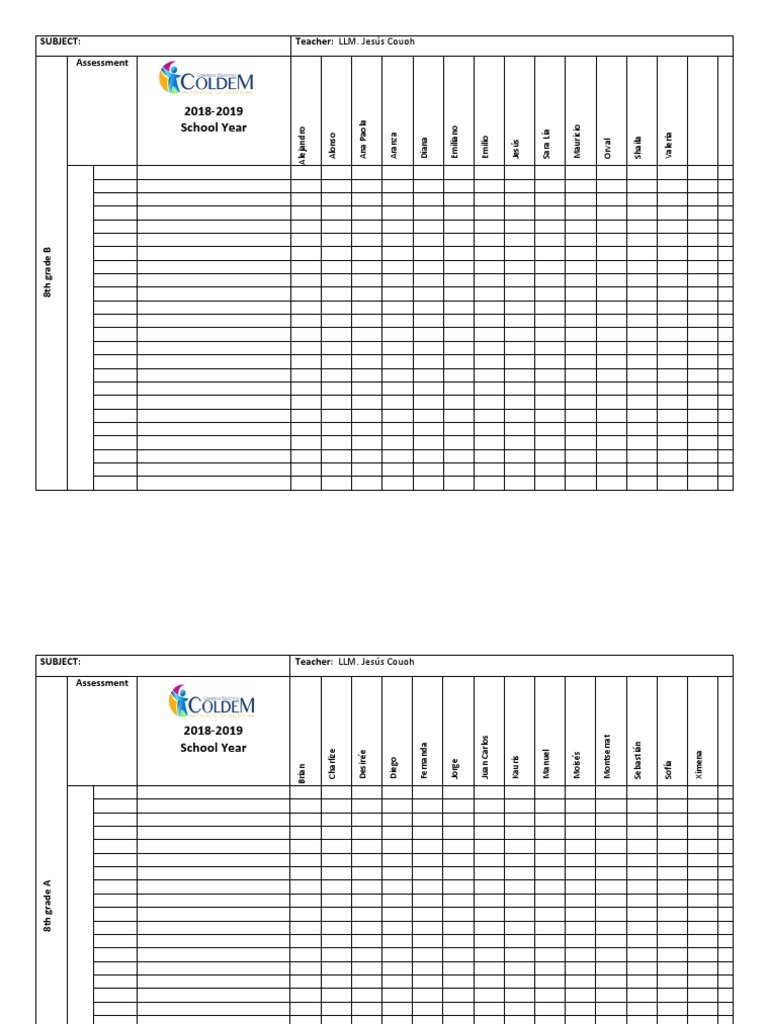 First Trimester Grades PDF