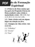 Formação Espiritual, Emocões, Preto e Branco