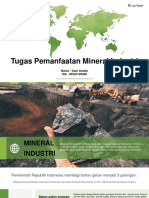  Pemanfaatan Mineral Industri
