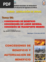 Clase 06_Concesion Beneficio y Otros