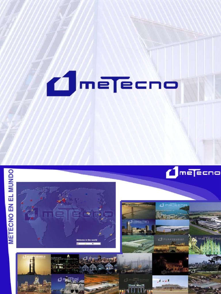 Productos Metecno para Construcción | PDF | Acero | Química