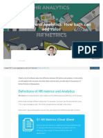 Blog HR Metrics and Analytics