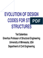 Evolution of Design Codes For Steel Structures Structures