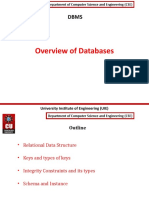 Overview of Databases: University Institute of Engineering (UIE)