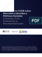 Estudio OECD Sobre Mercados Laborales y Politicas Sociales - Colombia2016