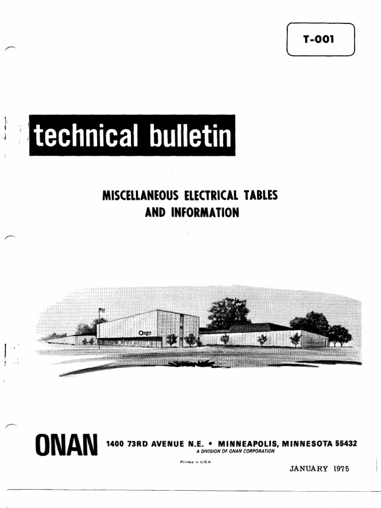 On An Tech Bulletins | PDF