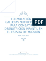 Proyecto Galleta Proteína