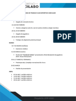Cronograma Deportivo Garcilaso