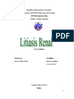 Caso Clinico Litiasis Renal