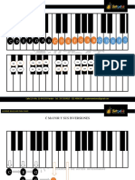 Piano - Acordes 1 - 2 - 3 Inversion