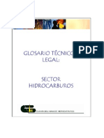 Glosario Hidrocarburos Bolivia