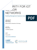 Security For Iot Sensor Networks: Building Management Systems Case Study
