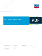 Marine Terminal Manual Oil Loading