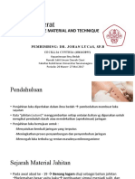 Referat DR Johan Suture Material and Technique - Cecillia Cynthia 406162095