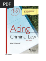 Acing criminal law
