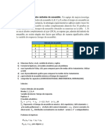 Ejemplo Resuelto Metodos de Ensamble