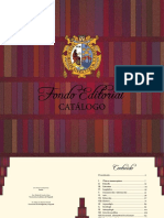 Fondo Editorial: Catálogo