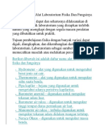 39 Daftar Nama Alat Laboratorium Fisika Dan Fungsinya 2018