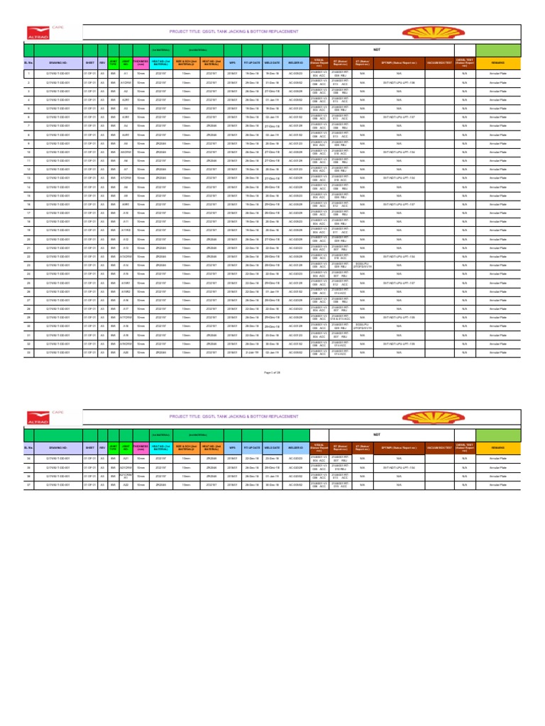 Welder ID Card and Weld History Format | PDF | Welding | Joining