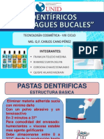 Dentifricos y Enjuagues Bucales