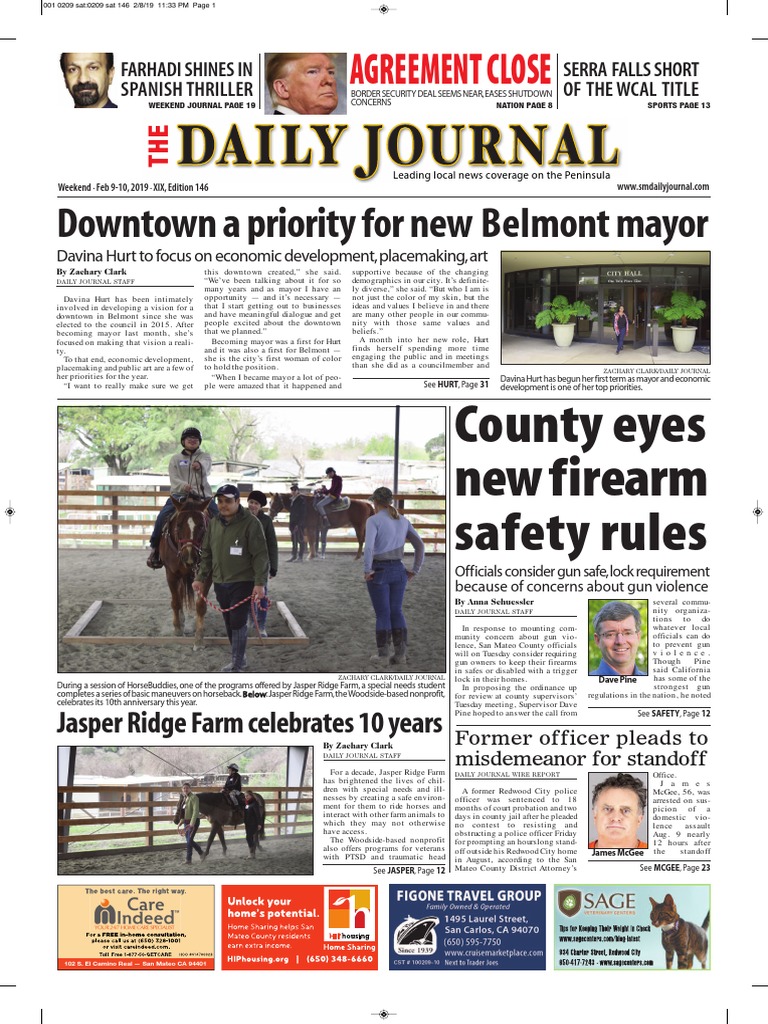 San Mateo Daily Journal 020919 Edition