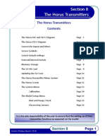 Section 8, The Horus Transmitters