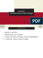 CE 156 Lecture 1 - Introduction To Steel Design
