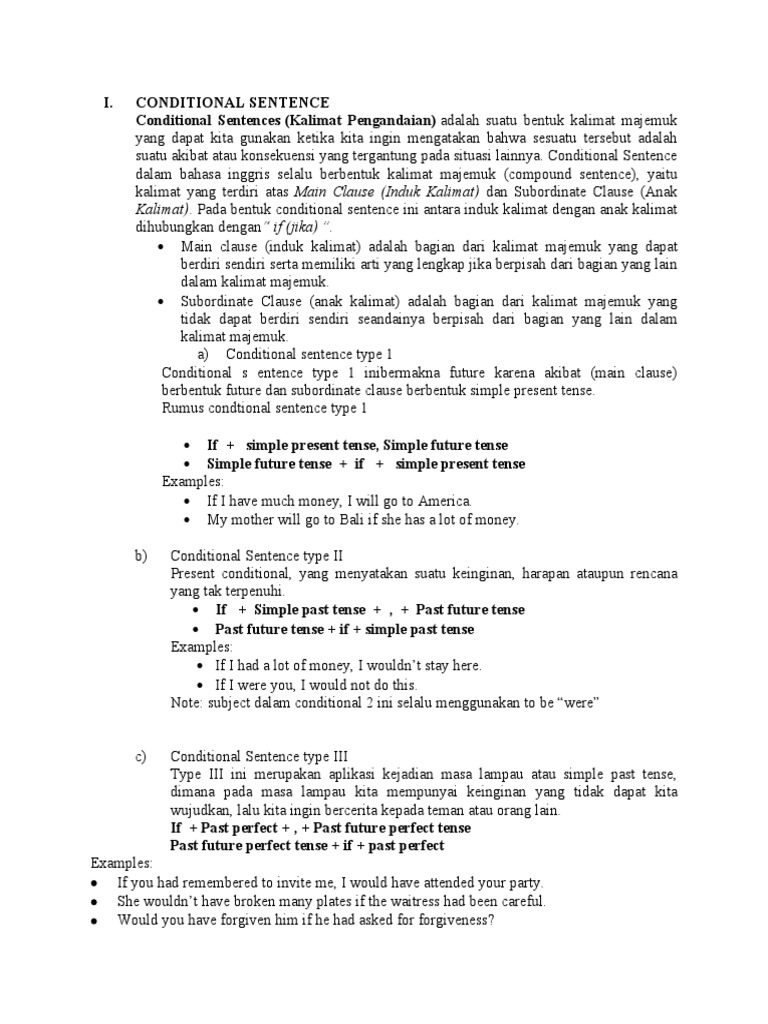 11++ Contoh Soal Conditional Sentence Type 2 Essay - Kumpulan Contoh Soal