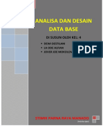 Analisa Dan Desain Data Base