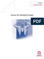 Access for Disabled Persons to Sport