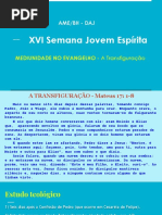 DAJ - AME-BH XVI Semana Jovem Espírita 