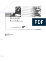 HR400 Payroll Configuration