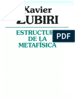 Estructura de la Metafísica_Zubiri