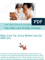 1 6 Baby Care Baby Care Tip 090618081428 Phpapp02
