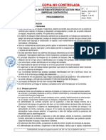 CAP 5 Procedimientos Rev 01 Manual Del SIG para Empresas Contratistas