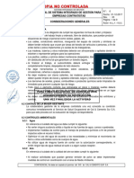 CAP 6 Consideraciones Generales Rev 03 Manual Del SIG para Empresas Contratistas