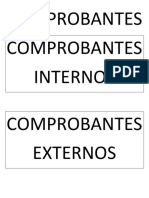 Comprobantes 