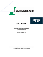 Statuts Lafarge