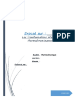 Les Transformations Interdites Thermodynamiquement1