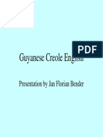 Guyanese Creole
