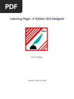 Learning Page - A Python GUI Designer Tutorial v5b