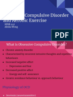 Obsessive Compulsive Disorder and Aerobic Exercise