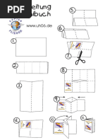 Faltanleitung Mini-Buch