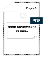 Good Governance in India: Transparency and Accountability
