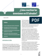 Como Reactivar Las Inversiones en El Salvador_marzo2018
