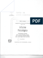 INFORME PSICOLOGICO