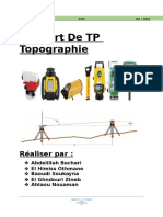 Rapport de TP Topographie