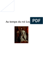 Au Temps Du Roi Louis XIV