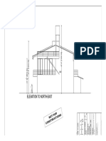 Elevation To North-East: Not For Constructions